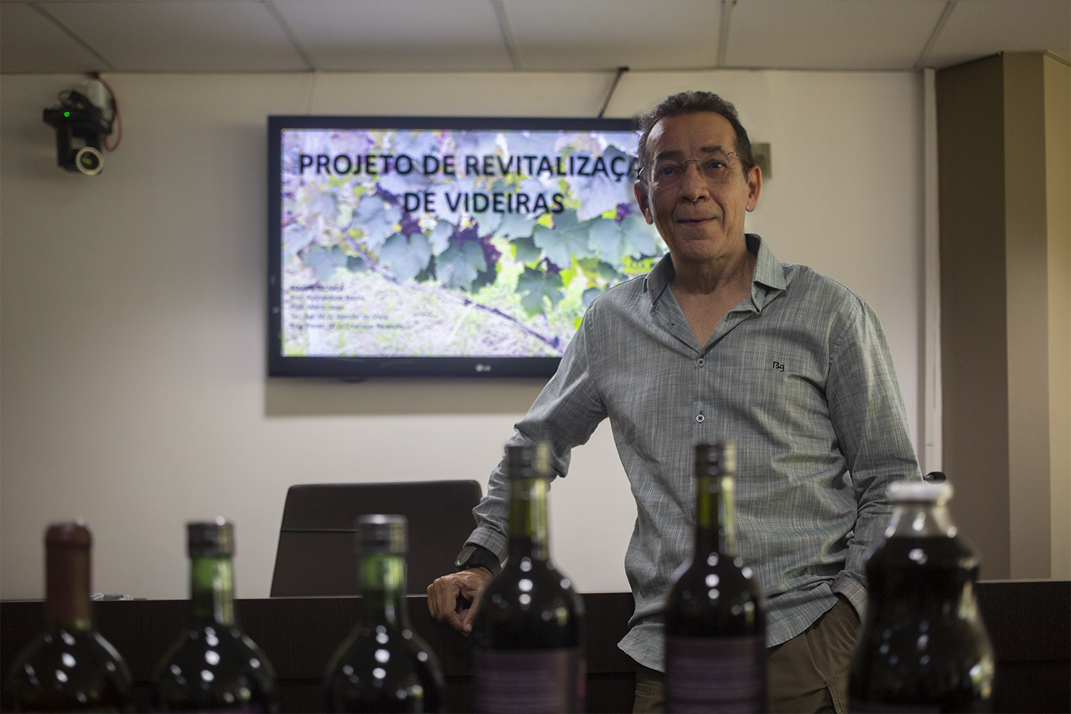 Mário Campos é professor do Departamento de Ciências Florestais