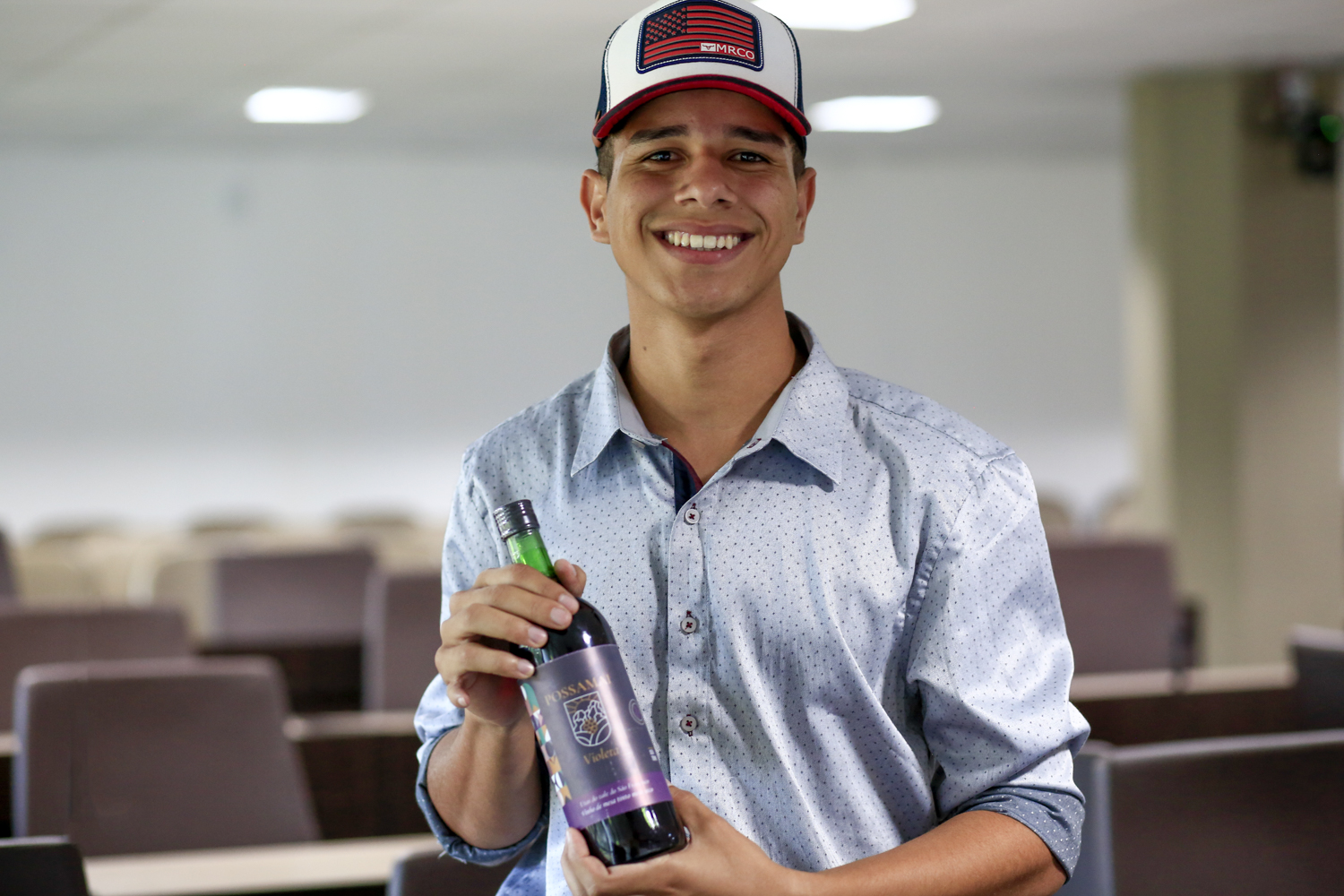 Jeferson Maurício é aluno do curso de Engenharia Agronômica