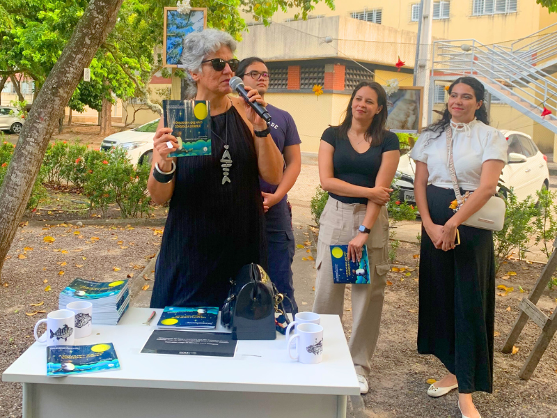 Lançamento do livro “A Ovelhinha que Não Conseguia Dormir”/ Foto: Maria Victoria Souza lima DZO